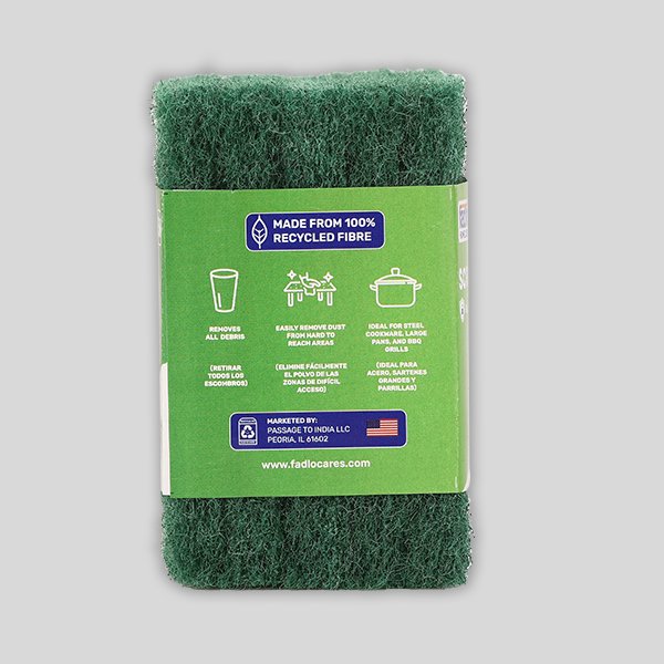 Fadlo Heavy Duty Scrubber Pad Pack of 5