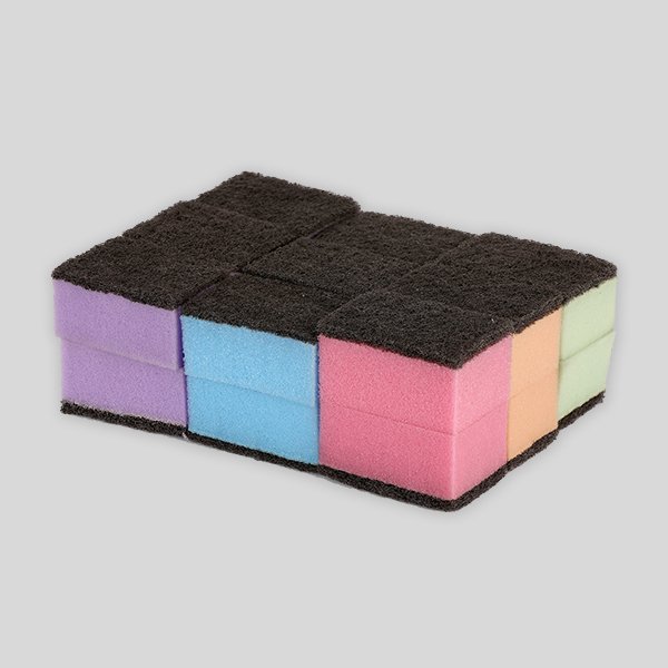 Fadlo Scrubber Sponge Multicolor Economy Pack